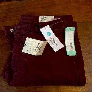 Cosmic blue love skinny pants